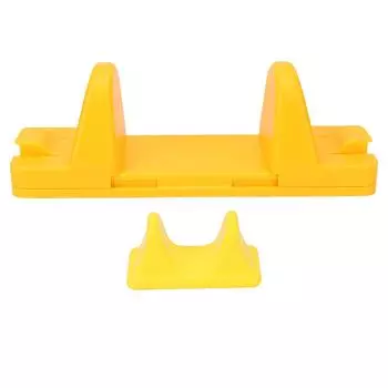 2 шт. Регулируемый инструмент для массажа поясничной мышцы для мужчин и женщин, портативный, для глубокого расслабления сгибателей бедер и спины чёрный