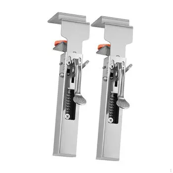 2 шт. Регулируемый комплект зажимов для фиксации ящиков, монтажный зажим для рамы шкафа,