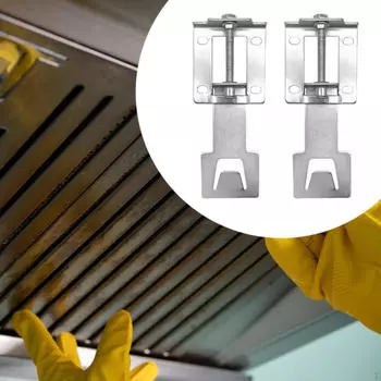 2 шт. Регулируемый кронштейн для вытяжки, настенное крепление, простая установка, плавающий