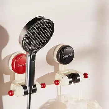 2 шт. регулируемый кронштейн на присоске для ванной комнаты настенное крепление милый ручной держатель для душа для детей аксессуары для ванной комнаты 2