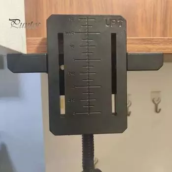 2 шт. Регулируемый позиционер для установки двери шкафа, зажимные инструменты, точное выравнивание, сверление, легкий портативный ручной установочный зажим 2pcs