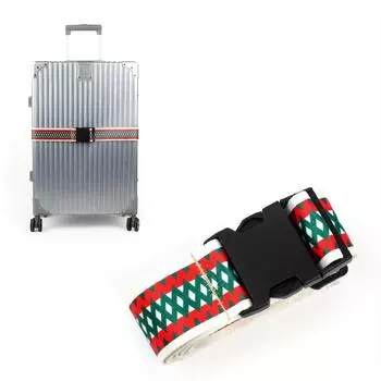 2 шт. регулируемый ремень для защиты багажа, дорожный ремень для тележки с силиконовой багажной биркой и пряжкой для держателя посадочного талона, ремень для безопасного путешествия 2pcs