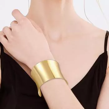 2 шт. регулируемый широкий браслет с индивидуальным ретро-стилем, ажурный полированный металлический браслет на руку для косплея, выступление, рукав A серебряный