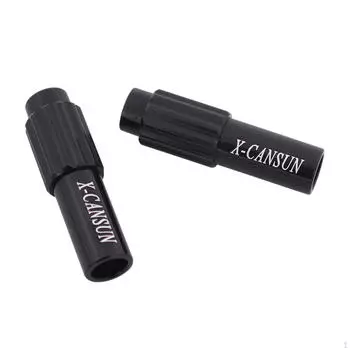 2 шт. регулятор велосипедного троса, линейный регулятор для велосипедов, регулировочные винты адаптера чёрный