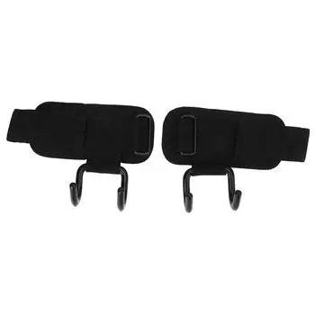 2 шт. ремешки-крючки для запястья из нейлона и стали, регулируемый ремень для поддержки запястья, для тяжелой атлетики