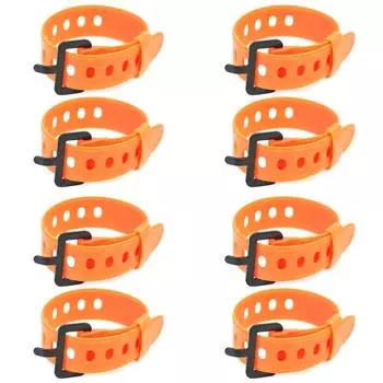 2 шт. резиновый натяжной ремень для путешествий, ремень для багажа (оранжевый)