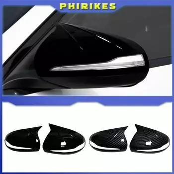 2 шт. RHD и LHD для Mercedes Benz C W205 E W213 GLC-Class X253 S Class W222 ABS автомобильное зеркало заднего вида крышка отделка аксессуары