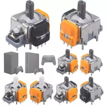 2 шт., рокерный модуль, электромагнитный джойстик, сменный датчик, модуль стика для PS4/PS5/Xbox/Switch Pro for PS5