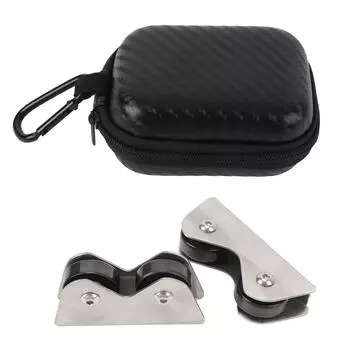 2 шт. ролик для бильярдного кия из нержавеющей стали, детектор прямолинейности для проверки прямолинейности