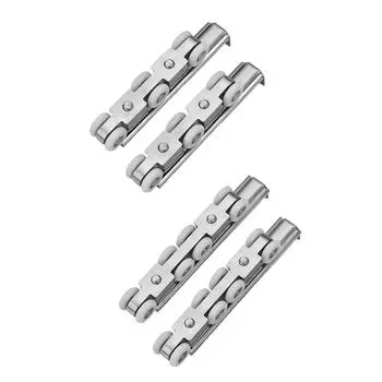 2 шт. ролики для раздвижных дверей, легкие, переносные, направляющие для дверей