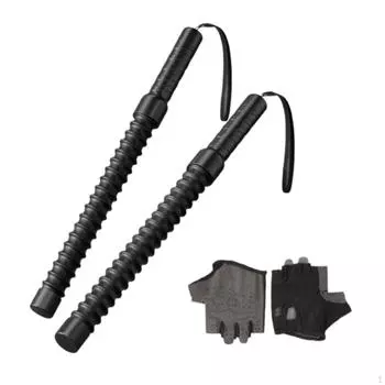 2 шт. Ropeless Battle Ropes Тренировочные фитнес-палки для мужчин и женщин Силовые тренировки Style A