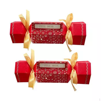 2 шт. Рождественский сюрприз-сумочка для денег в форме конфеты White