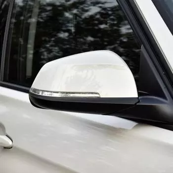 2 шт., рожок для бокового зеркала, профессиональная белая сменная крышка, наружная крышка для зеркала заднего вида, 51167292745