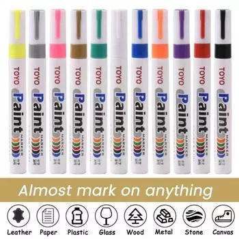 2 шт., ручки для краски с отметками шин, водонепроницаемые, устойчивые к выцветанию, ручки для краски с точным нанесением, аксессуары для автомобилей розовый