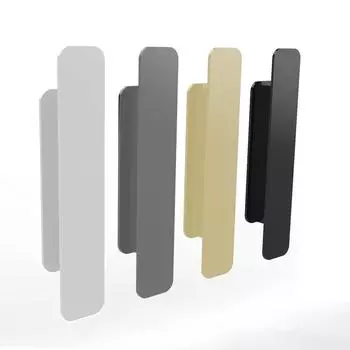 2 шт., ручки для ящика оконного шкафа, самоклеящиеся дверные ручки для шкафа, органайзер, вставка, ручка для открытия раздвижной двери, вспомогательное устройство белый