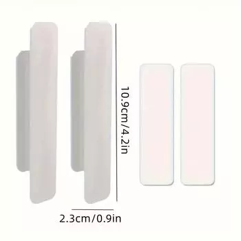 2 шт. ручки для ящиков оконных шкафов самоклеящиеся ручки для шкафов органайзер для раздвижных дверей наклейка открывающаяся ручка вспомогательное устройство