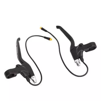 2 шт. Ручки тормоза для электровелосипеда, провод 32 см, водонепроницаемый интерфейс, тормозные ручки для среднемоторных двигателей BAFANG BBSHD BBS01 BBS02