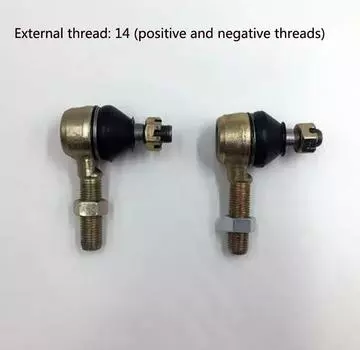 2 шт. ручная резьба M12/M14 болт наконечник рулевой тяги шаровой шарнир для 150cc 250cc квадроцикл внедорожный мотоцикл ATV Go Kart Dune Buggy