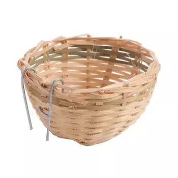 2 шт., ручной работы, домик для попугаев, подвесная хижина для канареек, клетка для попугаев, подставка для попугаев Birdhouse