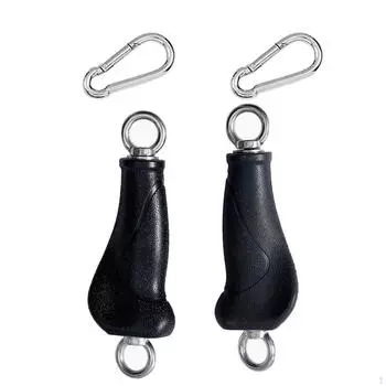 2 шт. рукоятки для подтягиваний, тренажеры, ручки, система шкивов, тренировка, рукоятка для трицепса, силовой тренажерный зал