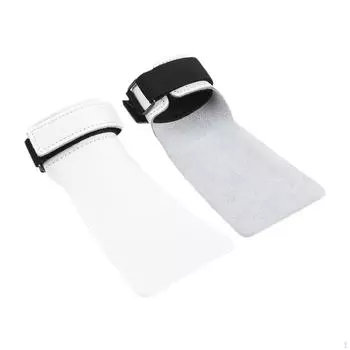 2 шт. рукоятки для тяжелой атлетики гимнастические регулируемые удобные перчатки для подтягивания белый