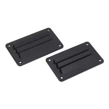 2 шт. RV Air Vent Louver Professional Bathroom Office Vent Outlet Louver Louver для лодок, яхт, аксессуаров, выхлопных газов Z7M0