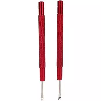 2 шт., рычаг для снятия стрелок часов, съемник для снятия минутной и секундной стрелки, инструмент для ремонта часов, красный