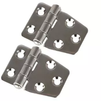 2 шт. с 5 отверстиями, прочная литая петля для люка, дверная петля для шкафа, дверцы шкафа, окна 2Pcs