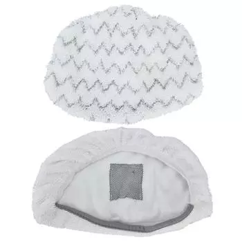 2 шт. съемная сменная насадка для швабры из микрофибры, подходит для паровой швабры Bissell 1940