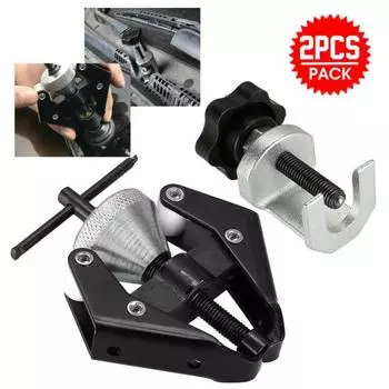 2 шт., съемник рычага стеклоочистителя, высокая прочность, широкий спектр применения, металлический сверхмощный экстрактор ветрового стекла