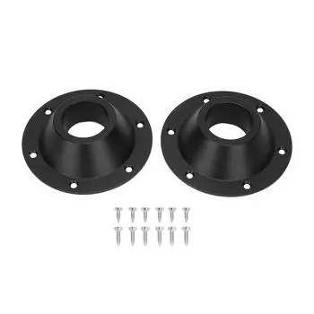 2 шт. съемное круглое алюминиевое основание стола для автодома, основание стола для автофургона и напольное крепление B