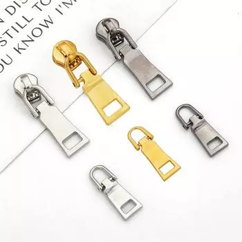 2 шт. съемные металлические съемники молний, ползунки на молнии, ремонт застежек-молний для рюкзака, язычок для пальто, аксессуары для шитья своими руками