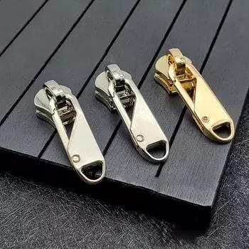 2 шт. съемный слайдер на молнии DIY швейные аксессуары золотой