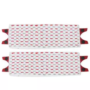 2 шт. салфетки для швабры с высокой гигроскопичностью из ультратонкого волокна, подходят для Vileda Ultramat Turbo XL