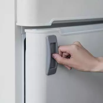 2 шт. самоклеящиеся дверные ручки, простая установка, прочная ручка, многофункциональные дверные ручки для холодильников, шкафов, окон серый