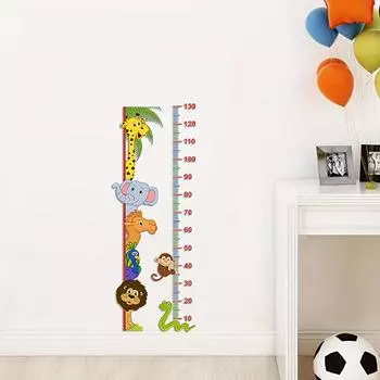 2 шт. самоклеящиеся наклейки на стену с рисунком мультяшных животных, матовая отделка, многоразовые, тема фэнтези - идеально подходят для украшения стен в спальне 23.6*11.8inch*2pcs