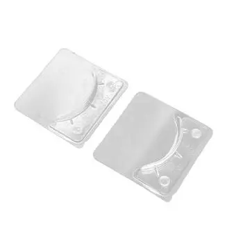 2 шт. Самоклеящийся кронштейн для карниза для штор, регулируемый держатель, зажим, крючки, без сверления One Size прозрачный