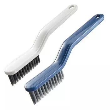 2 шт. щелевые щетки с жесткой щетиной, нескользящая щетка для чистки с универсальной ручкой, угол 45 градусов
