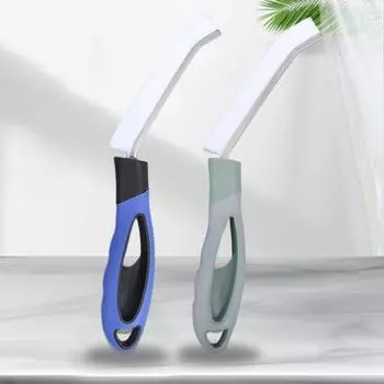 2 шт., щетка для чистки щелей с жесткой щетиной и нескользящей ручкой, многофункциональная щетка для очистки окон автомобиля в узких местах, инструмент для чистки зазоров Sets