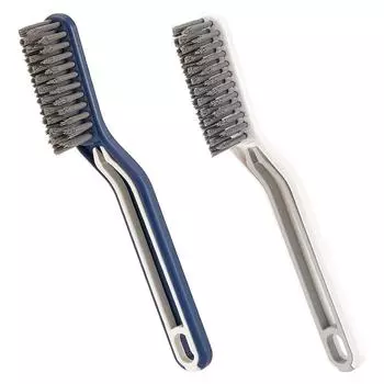 2 шт., щетка для чистки щелей, щетка для чистки душа, жесткая щетина, щетка для швов пола, многофункциональная для стен, напольной плитки, окна 2pc