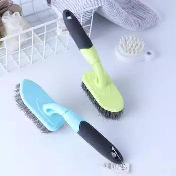 2 шт., щетка для чистки, сверхмощная, эффективная, для удаления пятен, прочная щетина из эластичного волокна, щетка для скраба для ванной комнаты жёлтый