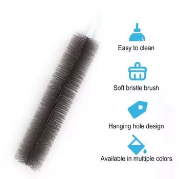 2 шт. щетки для чистки, гибкие, мягкие, с плотной щетиной, щелевая щетка, тряпка из микрофибры, канализационный экран переменного тока, оконные жалюзи, различные небольшие зазоры L