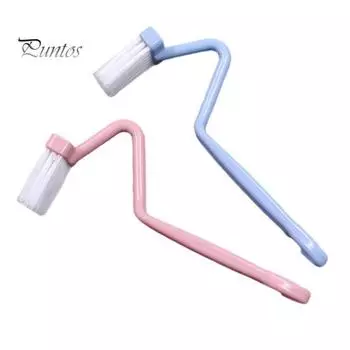 2 шт. щетки для чистки унитаза с длинной ручкой, легкие изогнутые щетки для унитаза V-образного типа, инструменты для чистки ванной комнаты