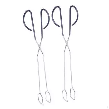 2 шт., щипцы для гриля, зажимы для барбекю, прочная удобная ручка для приготовления пищи на кухне