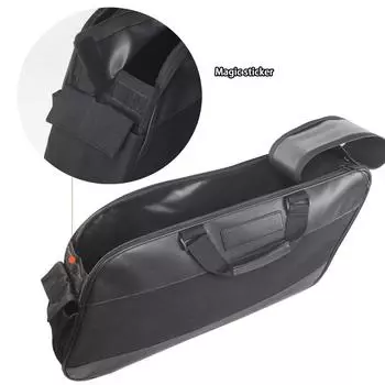 2 шт. седельная сумка для мотоцикла, органайзер для хранения, водонепроницаемая модификация мотоцикла, аксессуары 1pc чёрный