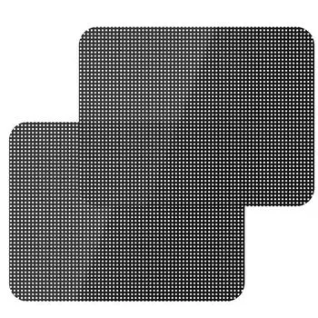 2 шт. Сетка для бокового окна автомобиля, сетка для лобового стекла, наклейка с защитой от солнца и ультрафиолета