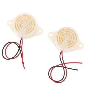 2 шт. SFM27 DC 324 В 95 дБ прерывистый звуковой сигнал электронный зуммер as described белый