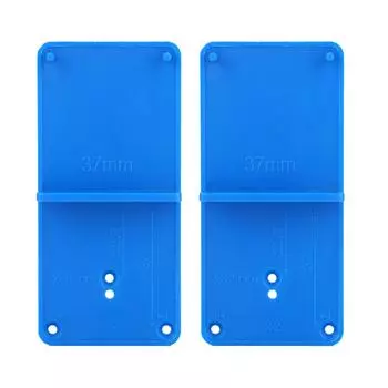 2 шт. шаблон для открывания отверстий в петлях, направляющая для сверления, локатор для сборки дверного шкафа