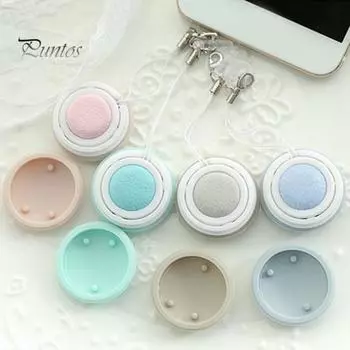 2 шт. шариков для удаления отпечатков пальцев для экранов, моющийся многоразовый очиститель экрана, портативный очиститель экрана с защитой от отпечатков пальцев для смартфонов, планшетов, телевизоров, очков 2pcs розовый