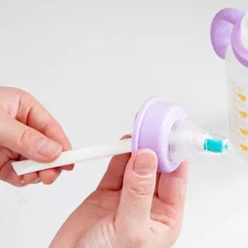 2 шт. Щетка для чистки с узкой ручкой, щетки для чистки щелей в бутылочках для детского молока
